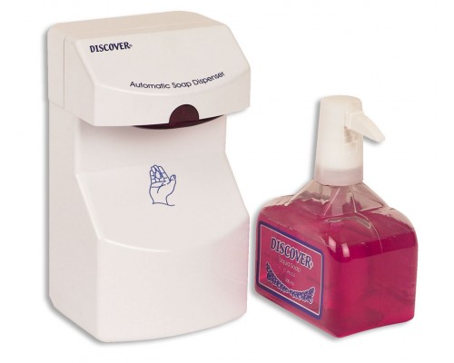 Дозатор для жидкого мыла автоматический DISCOVER 0764 (флакон с мылом в комплекте)
